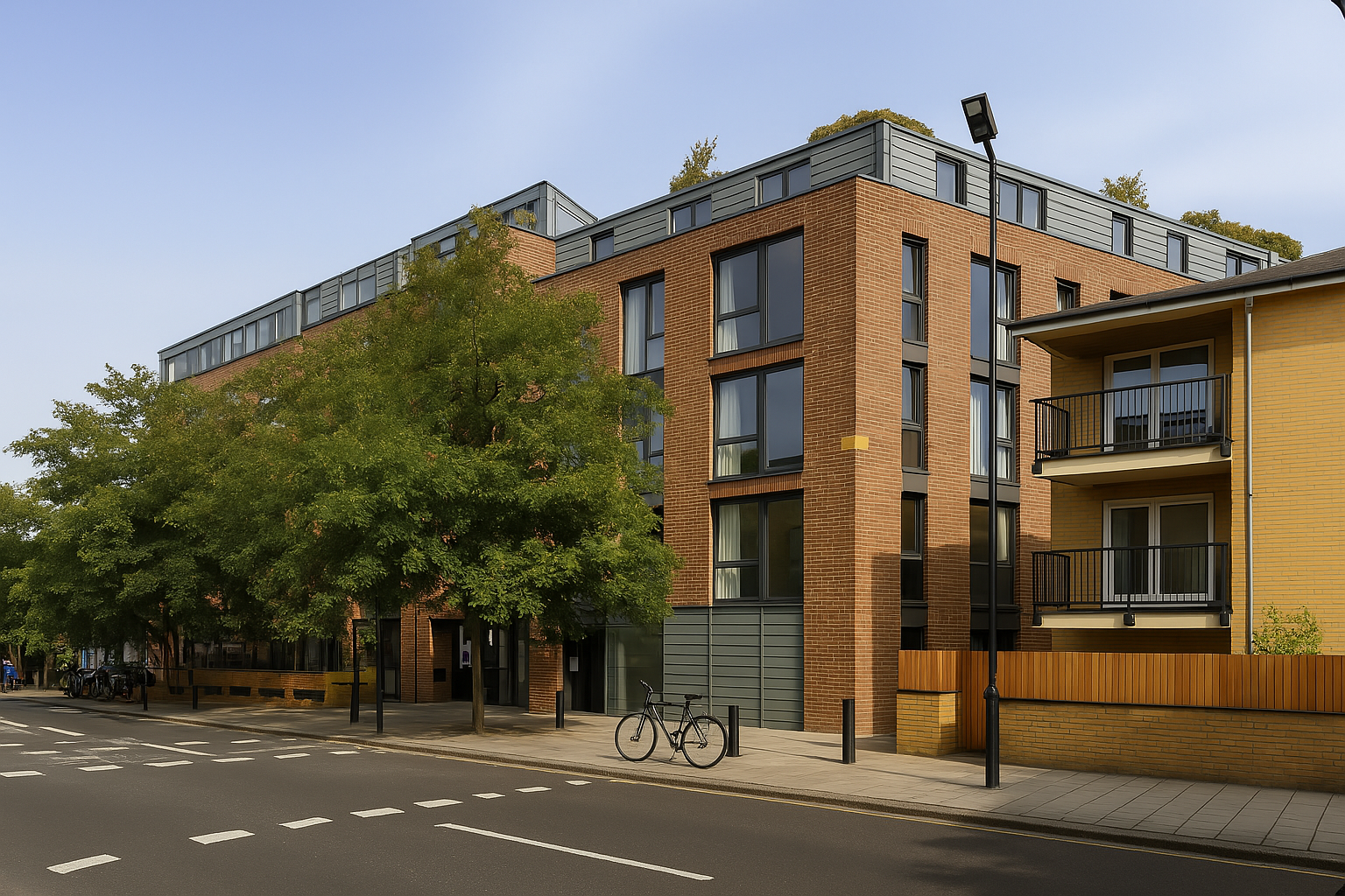 Regenerative Works studio in London, a collaborative space for sustainable regenerative engineering projects.